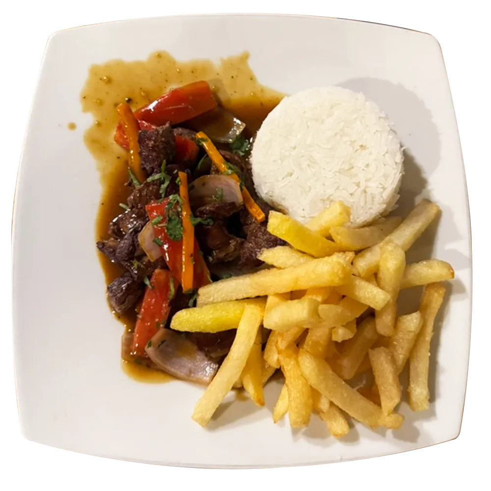 Lomo Saltado en Papillote